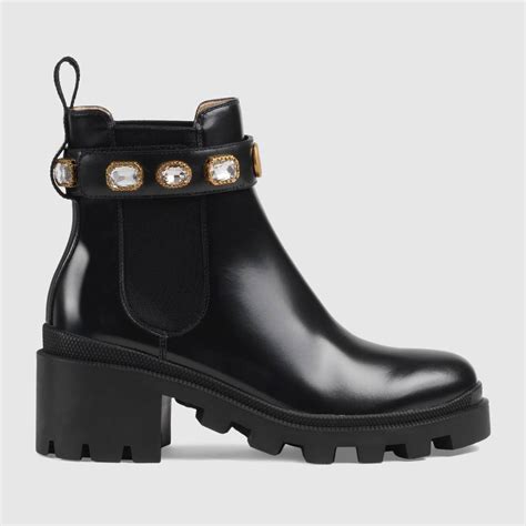 gucci botas precio|gucci leather boots.